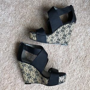 Audrey Brooke Nerissa Wedge Sandal